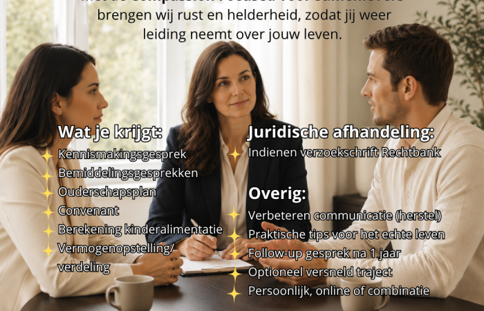 Uit elkaar als samenwoner?