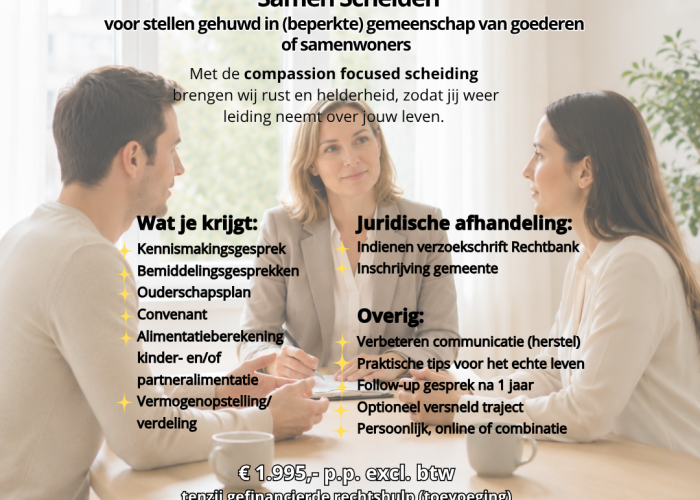 Samen scheiden in Venlo