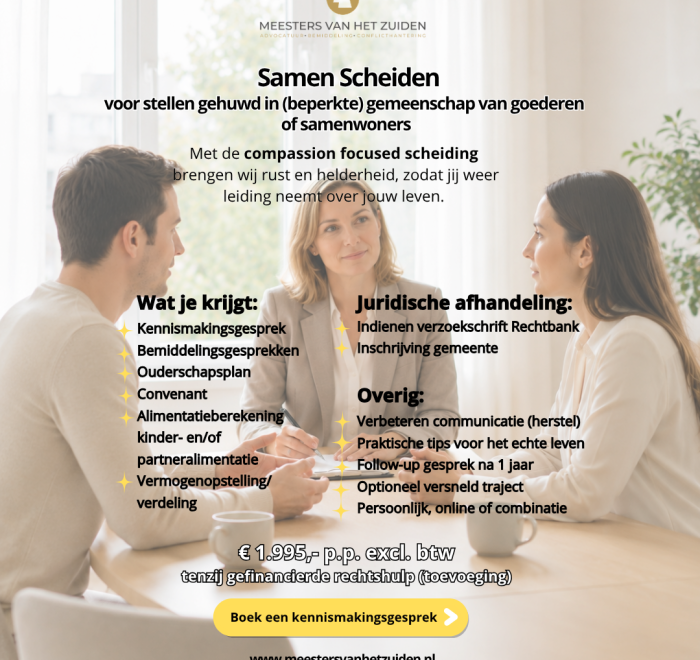 Samen scheiden in Venlo